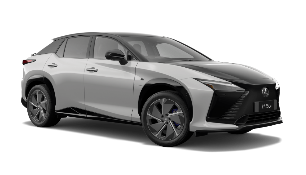 RZ 550e F Sport in Neutrino Grey Two-Tone